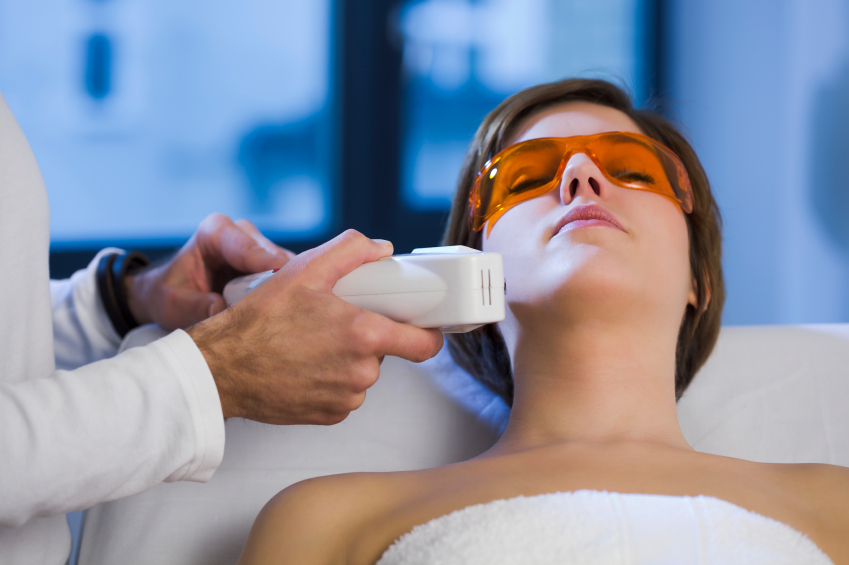 Laser Epilation In Beauty Clinic